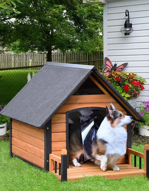 Load image into Gallery viewer, Wood Dog House
