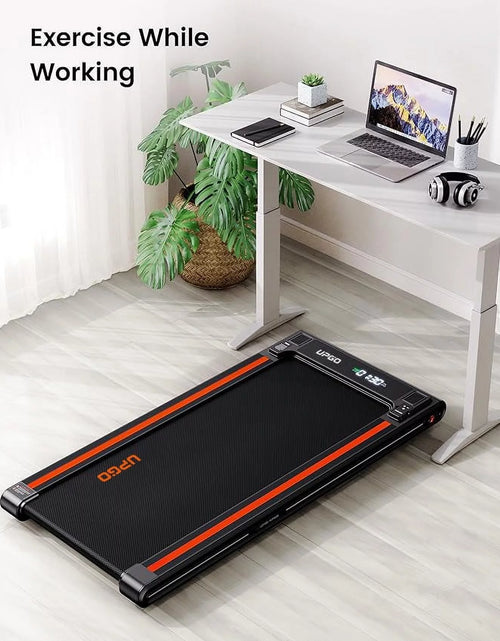 Load image into Gallery viewer, 2.5HP Walking Pad under Desk Treadmill with Remote Control, Bluetooth and LED for Home/Office, Walking Jogging Machine with 265 Lbs Weight Capacity
